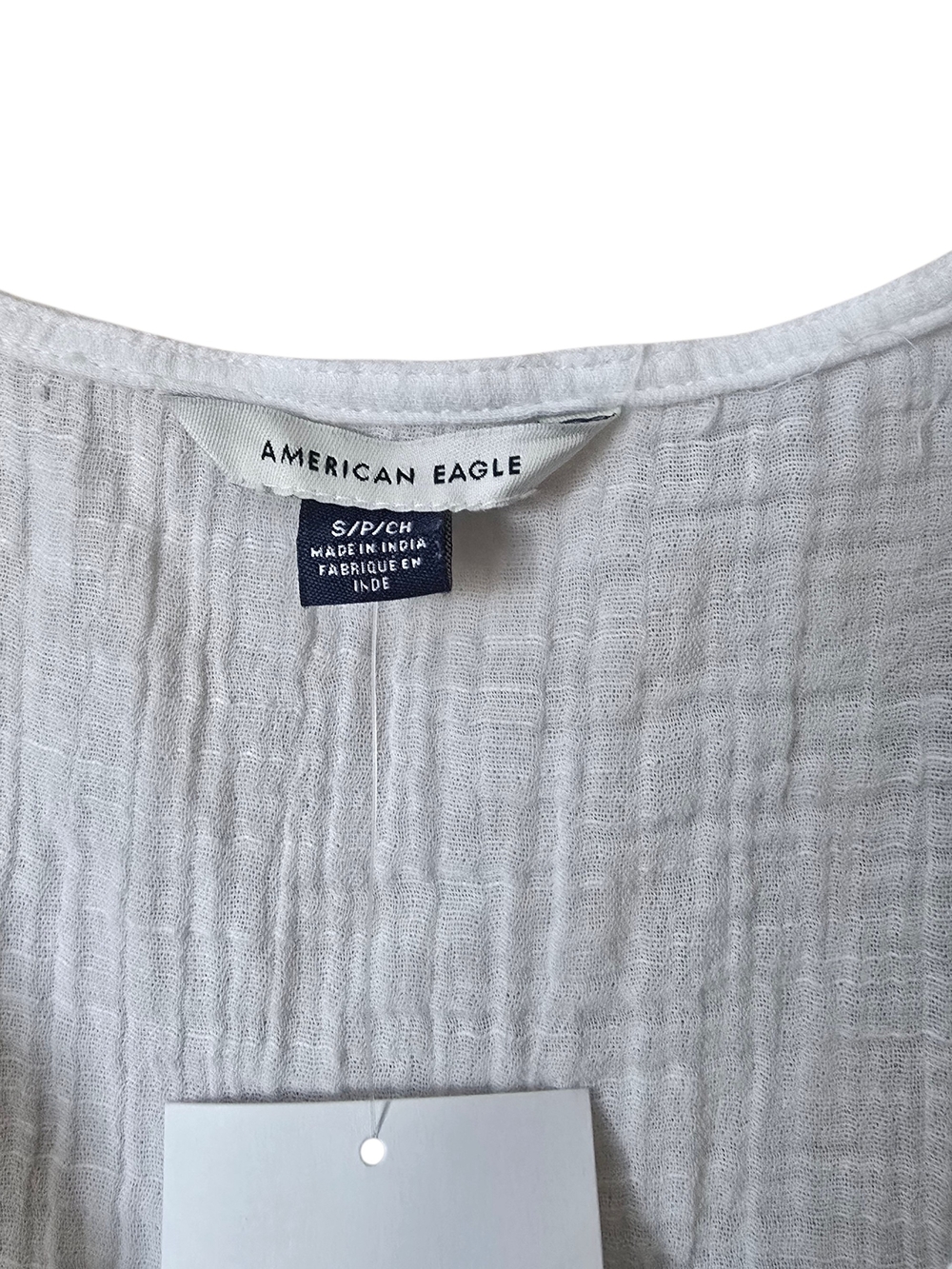 American Eagle Outfitters White Ruffle Tiered Maxi Skirt Set - Picture 8 of 13